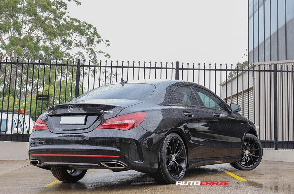 MERCEDES CLA CLASS MISANO MATTE BLACK
